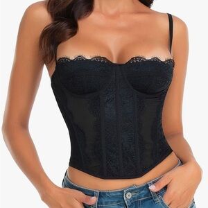 Black Corset Tank